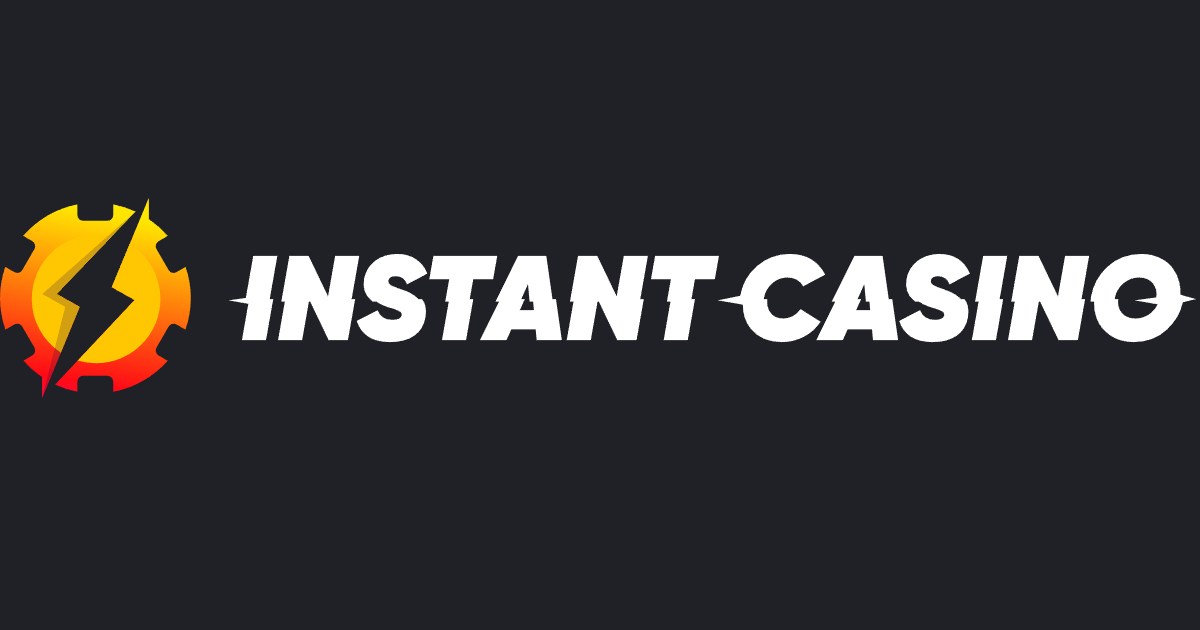 Logo officiel d'Instant Casino - Interface moderne de casino en ligne